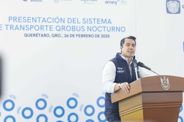 Querétaro lanza Qrobus Nocturno con seis rutas para conectar universidades y zonas clave