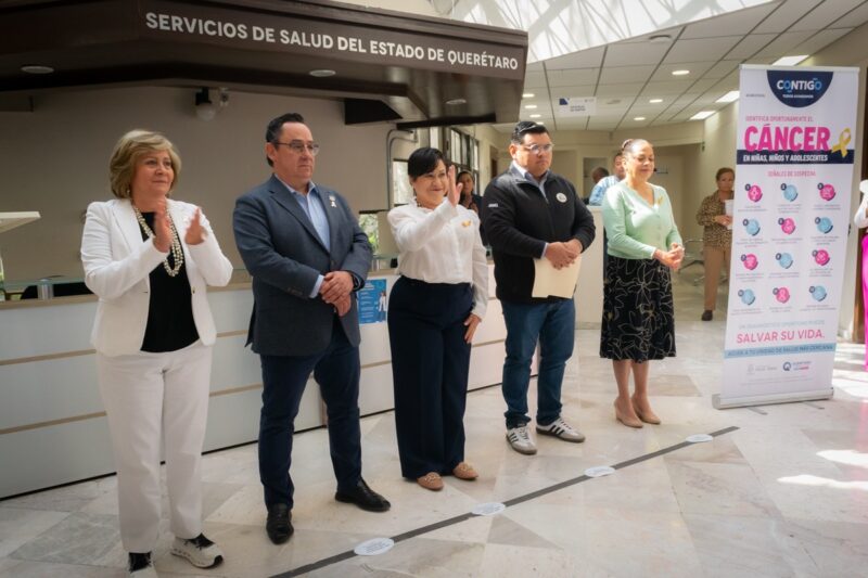 SESA conmemora el Día Internacional de la Lucha contra el Cáncer Infantil en Querétaro