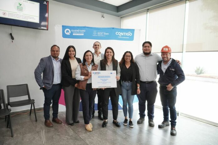 DEACERO Planta Querétaro recibe reconocimiento como Espacio 100% Libre de Humo de Tabaco