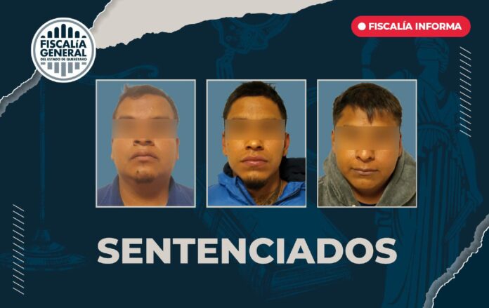 Fiscalía sentencia a 12 años de prisión a 3 personas por homicidio en San Juan del Río