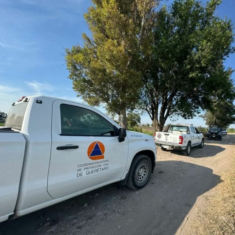 Objeto del cielo genera alarma en Pedro Escobedo; resulta ser una botella de jugo