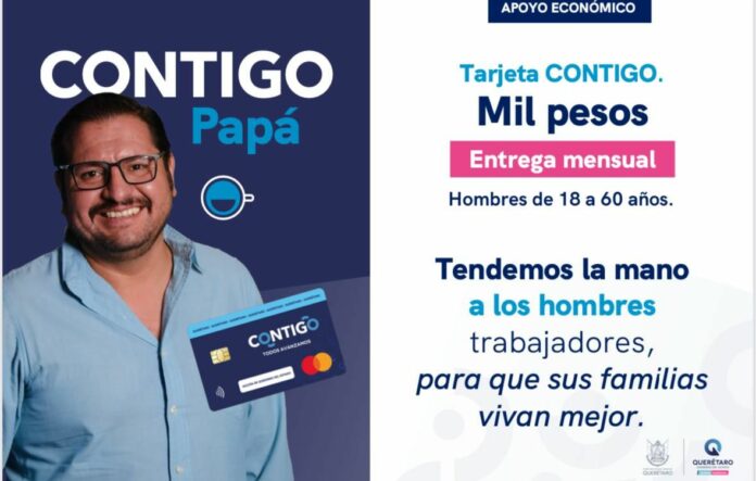 Querétaro presenta la nueva tarjeta Contigo Papá