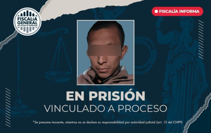 Vinculan a proceso a encargado de centro de rehabilitación por homicidio en Corregidora